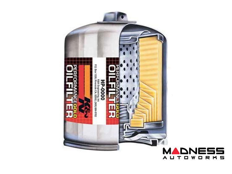 Alfa Romeo Tonale Oil Filter - 2.0L - K&N - Performance Gold